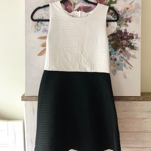 Black and White Girls Formal Dress